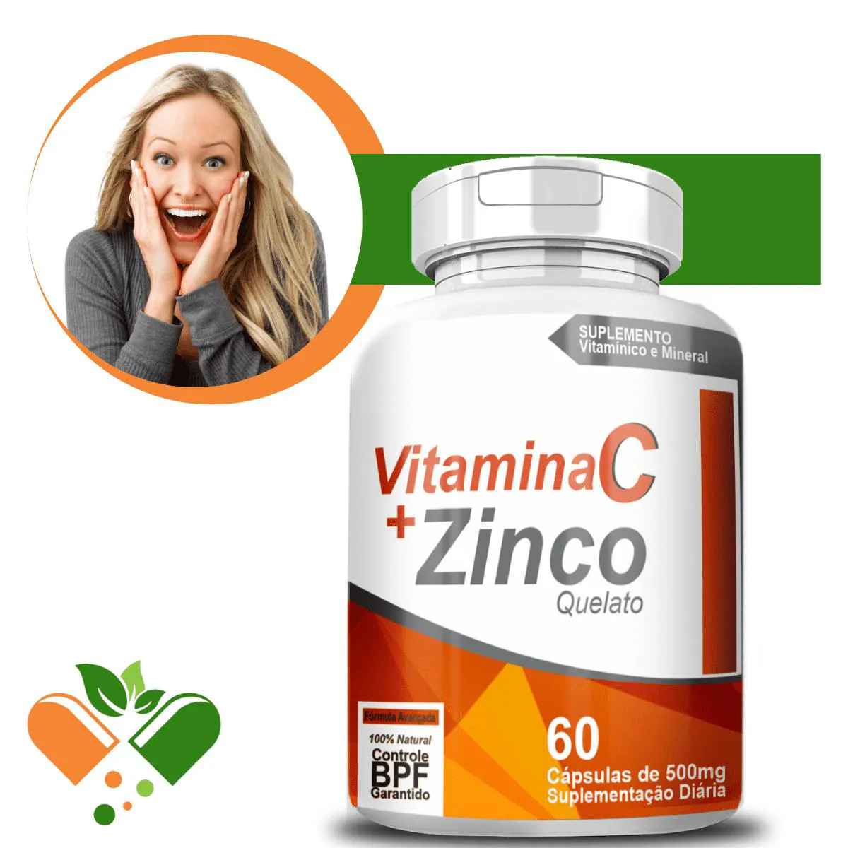 como tomar vitamina c com zinco