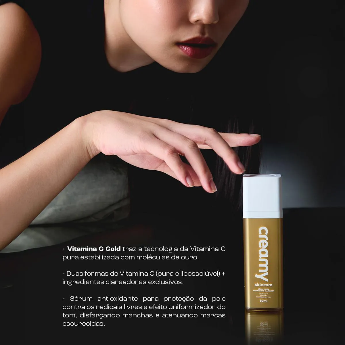 erros ao usar vitamina c gold creamy