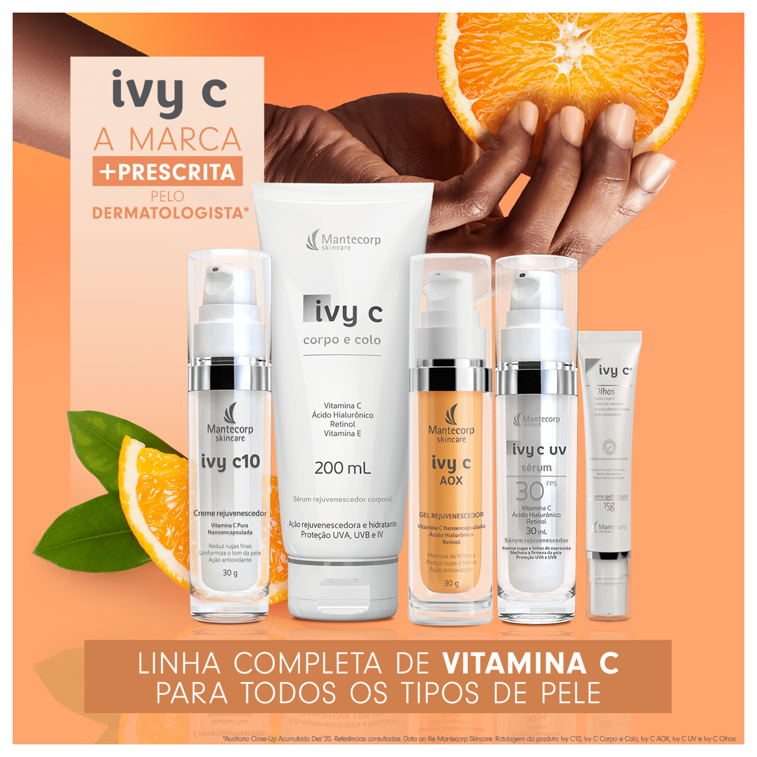 vitamina c mantecorp ivy c
