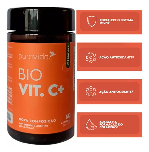 Composição e Onde Comprar; Vitamina C Lipossomal Puravida: Por Que Ela é a Melhor Opção para Sua Imunidade?; Bio Vit C+ Puravida: Análise Detalhada dos Ingredientes e Sua Absorção Superior; Preço da Vitamina C Puravida: Compare Ofertas e Encontre Onde Comprar Mais Barato; Vitamina C Puravida para a Pele: Como o Bio Vit C+ Contribui para a Beleza e Saúde