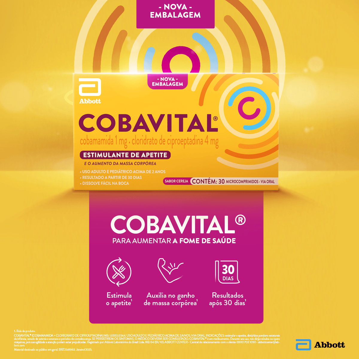 Cobavital para abrir o apetite