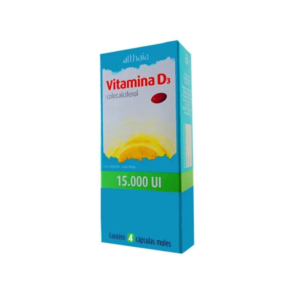 Vitamina D 15000 UI efeitos colaterais