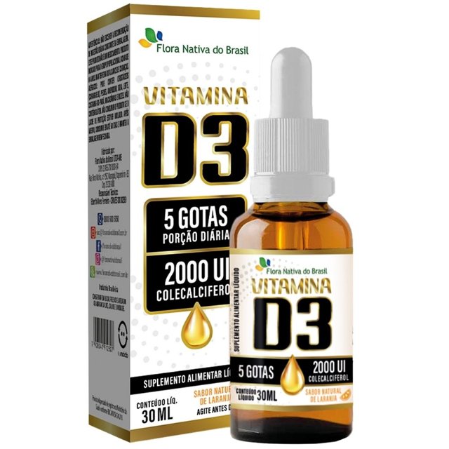vitamina d em gotas como tomar adulto