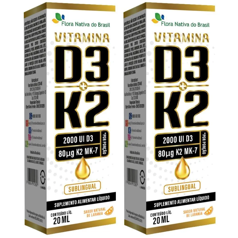 vitamina d3 + k2 sublingual