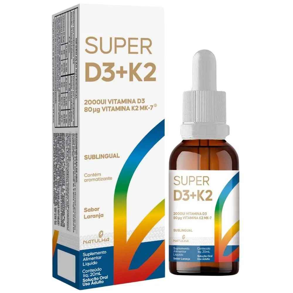 Vitamina D3 e K2 Sublingual: Guia Completo de Absorção e Benefícios