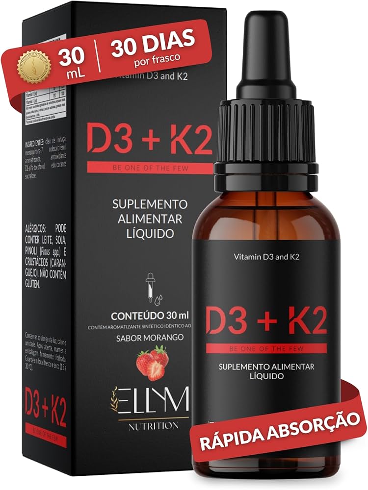 Vitamina D3 e K2 para Ossos Fortes e Artérias Saudáveis: Entenda a Combinação