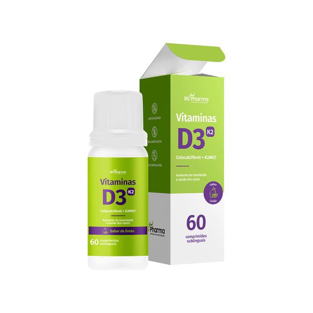 Vitamina D3 e K2 Sublingual: Guia Completo de Absorção e Benefícios