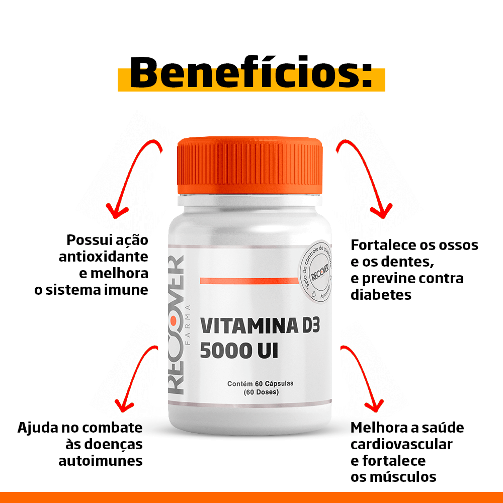 vitamina d3 5.000ui para que serve