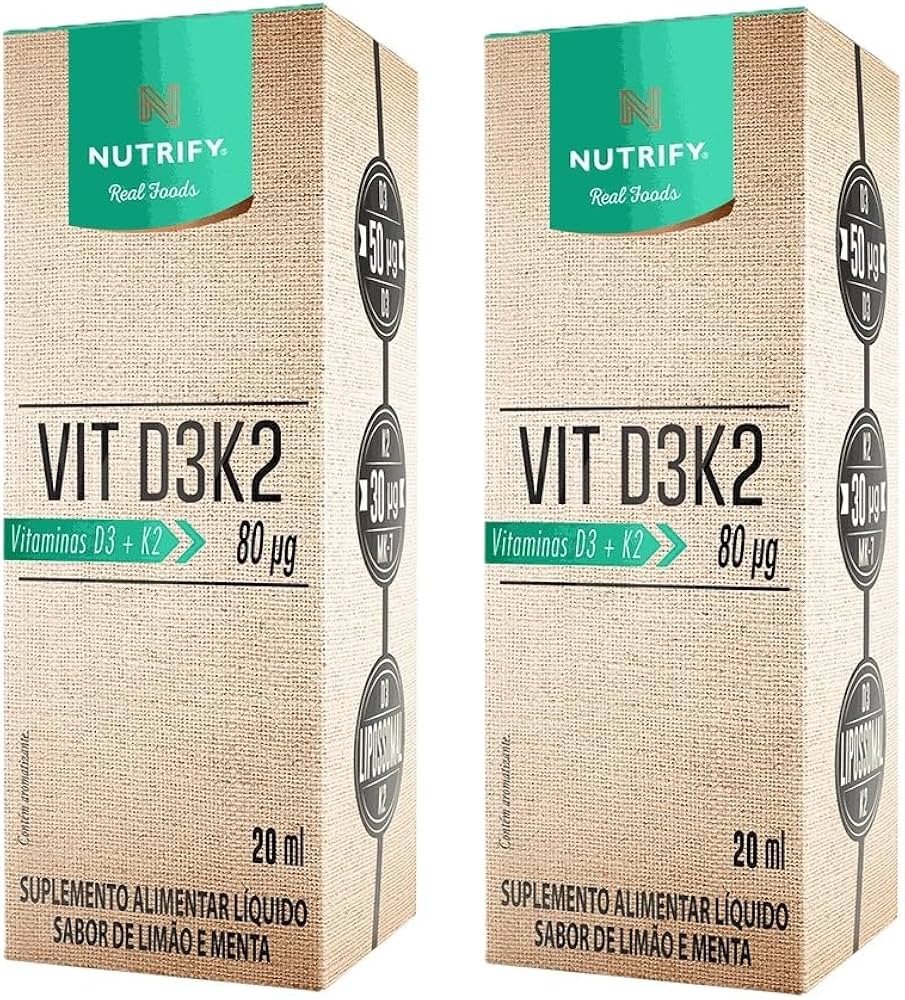 Vitamina D3 e K2: Otimizando a Saúde Óssea e Cardiovascular