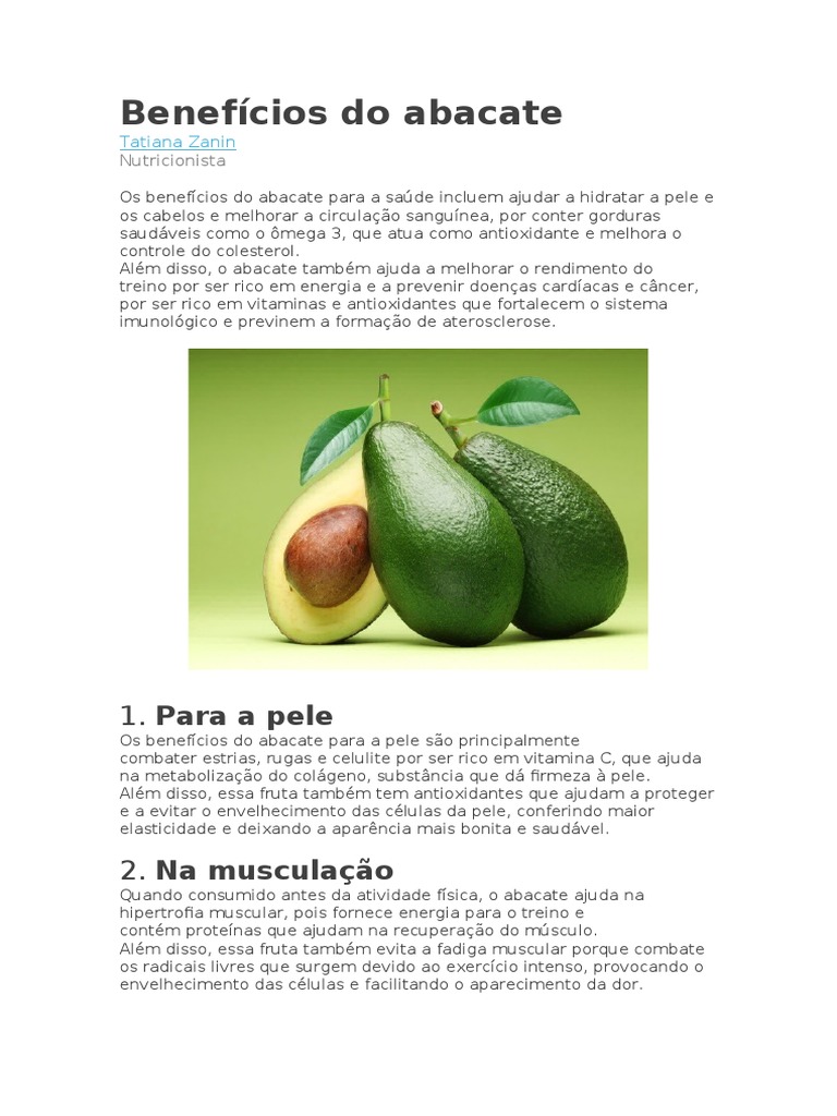 Receitas de Vitamina de Abacate Fit para o Café da Manhã