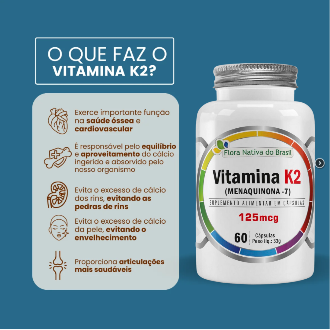 Vitamina D3 e K2: A Dupla Essencial para sua Saúde