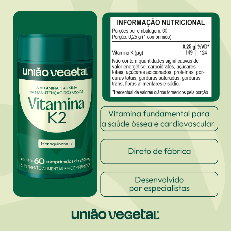 Vitamina K2: Benefícios, Dosagem e Onde Comprar