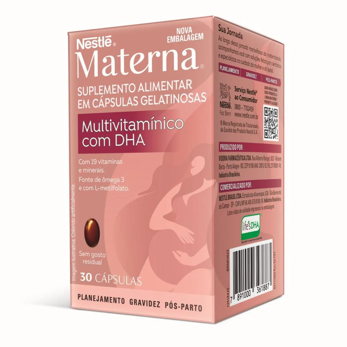 vitamina materna para gestante