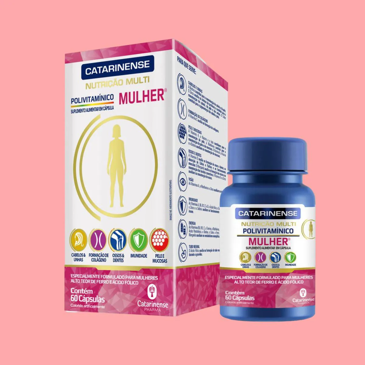 suplemento de vitaminas para mulheres