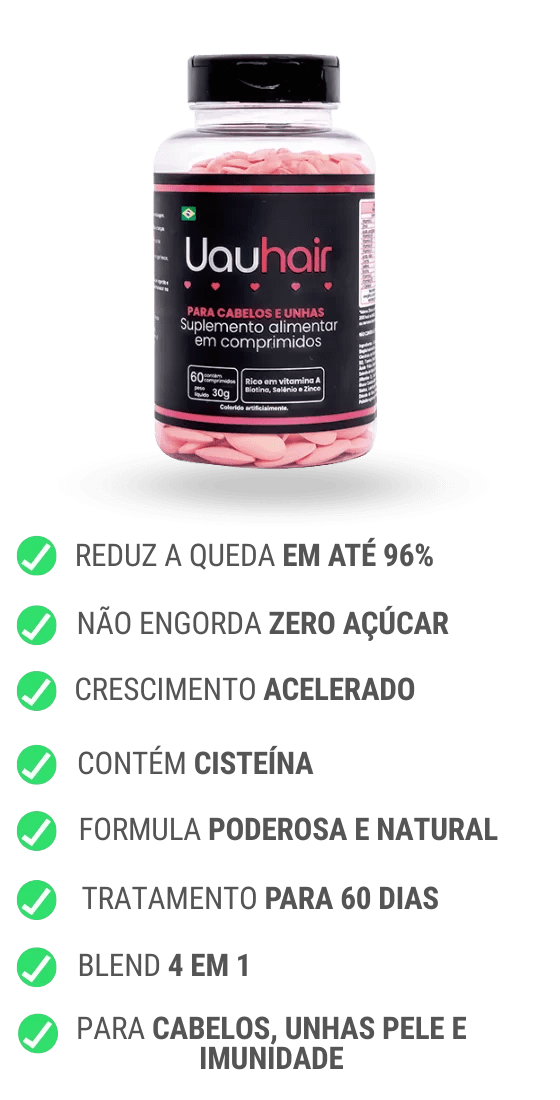 vitamina para cabelo unha e pele que não engorda