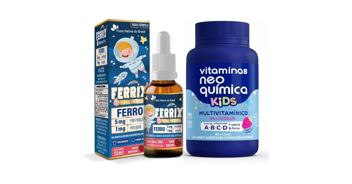 vitamina para criança de 6 anos