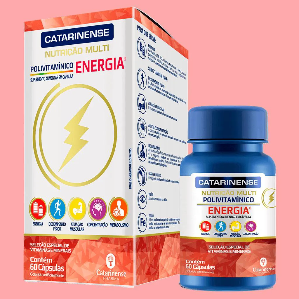 vitamina para dar ânimo e energia