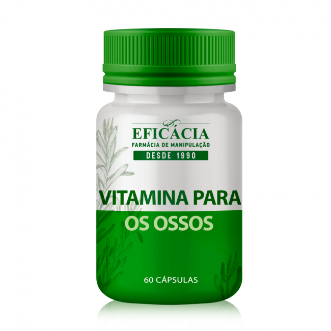 vitamina para fortalecer os ossos