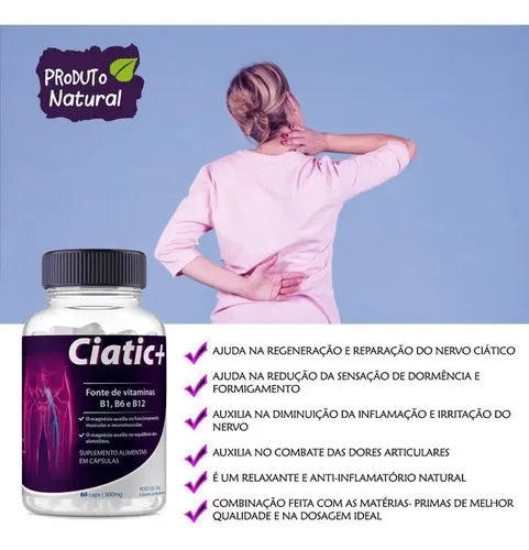 vitamina para nervo ciático