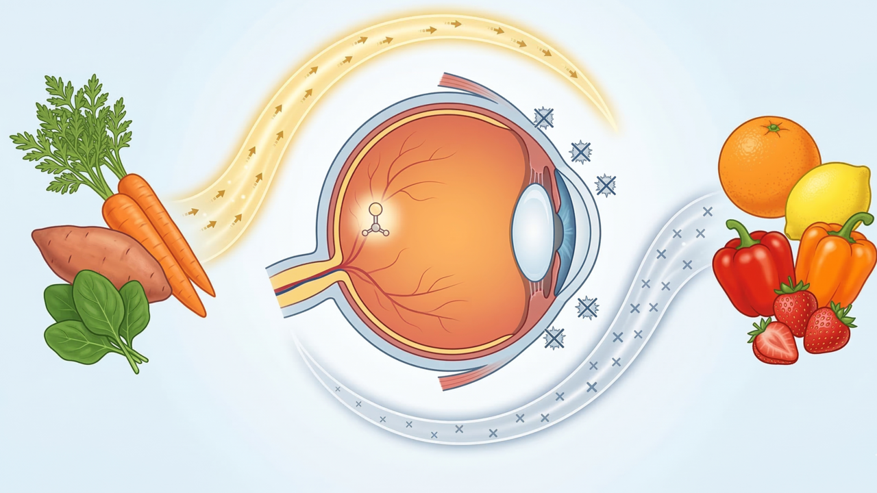 5 ideias de títulos:
1. Os 10 Melhores Alimentos para uma Visão Incrível
2. Vitamina A: O Segredo para uma Boa Visão Noturna
3. Como Luteína e Zeaxantina Protegem Seus Olhos
4. Receitas Saudáveis para Fortalecer a Visão
5. Ervas Medicinais que Podem Ajudar Sua Saúde Ocular