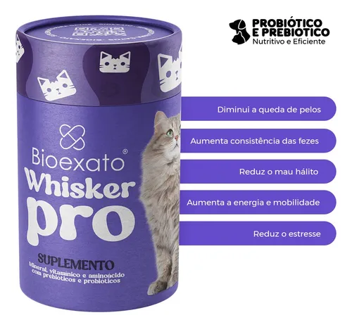 vitamina para parar de cair pelo de gato