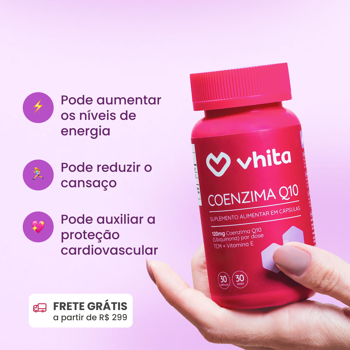 melhor vitamina q10 para energia
