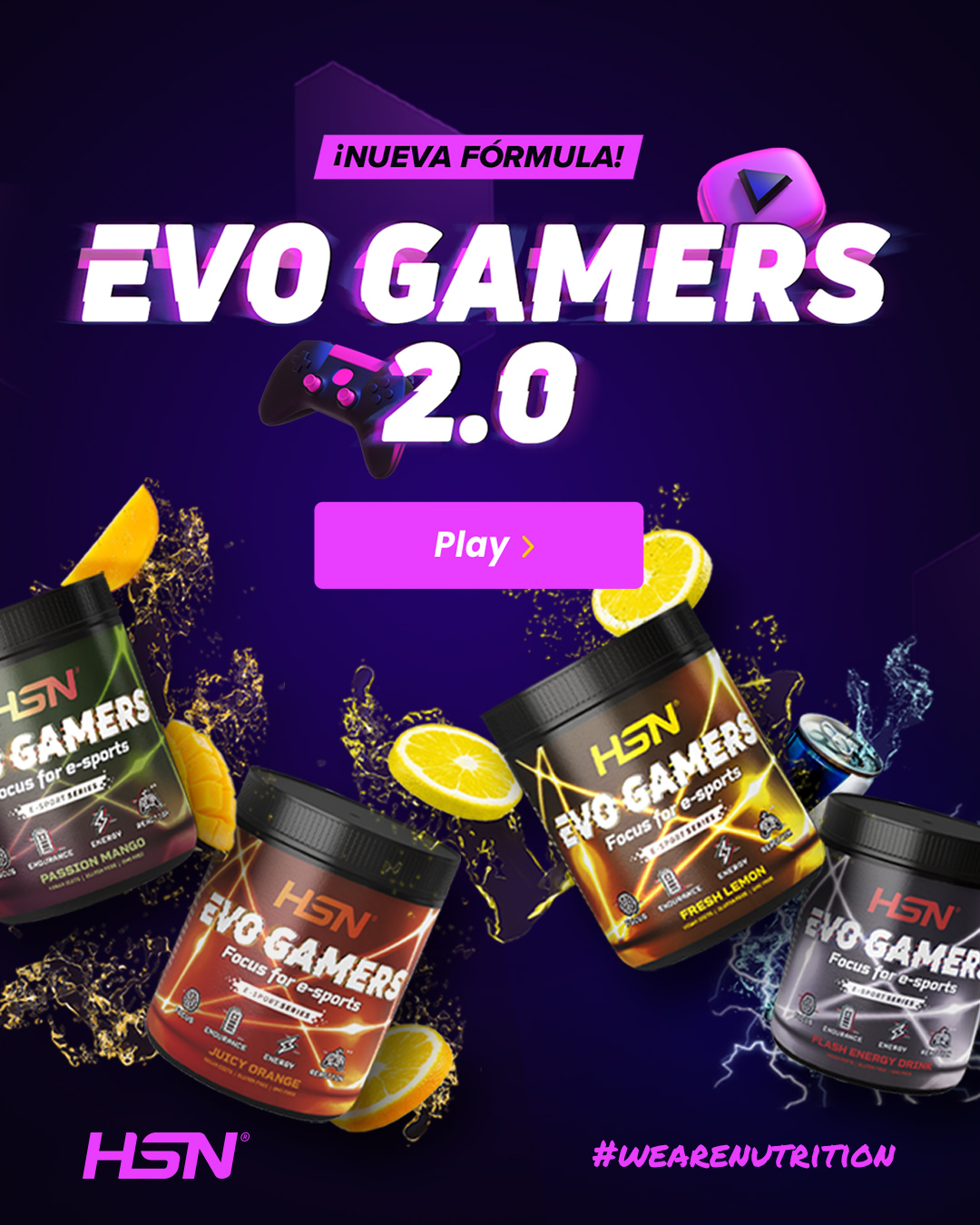 vitaminas para gamers
