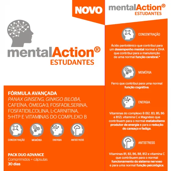 vitaminas para memória de estudantes