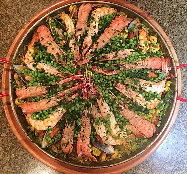 substituto do açafrão na paella